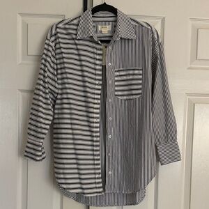 Anthropologie The Bennett Buttondown by Maeve. New.